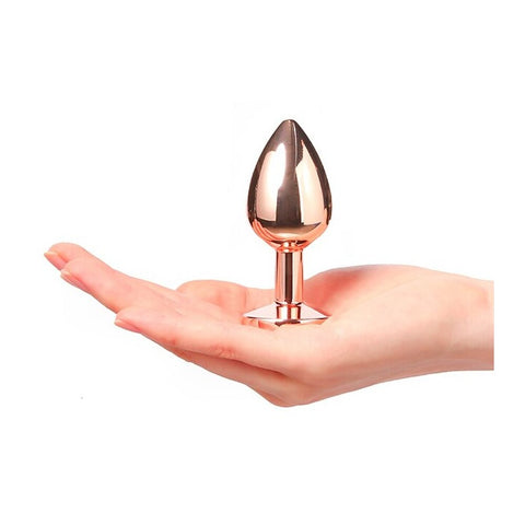 Dorcel Diamond Butt Plug Rose Gold Medium > Anal Range > Jewel Butt Plugs