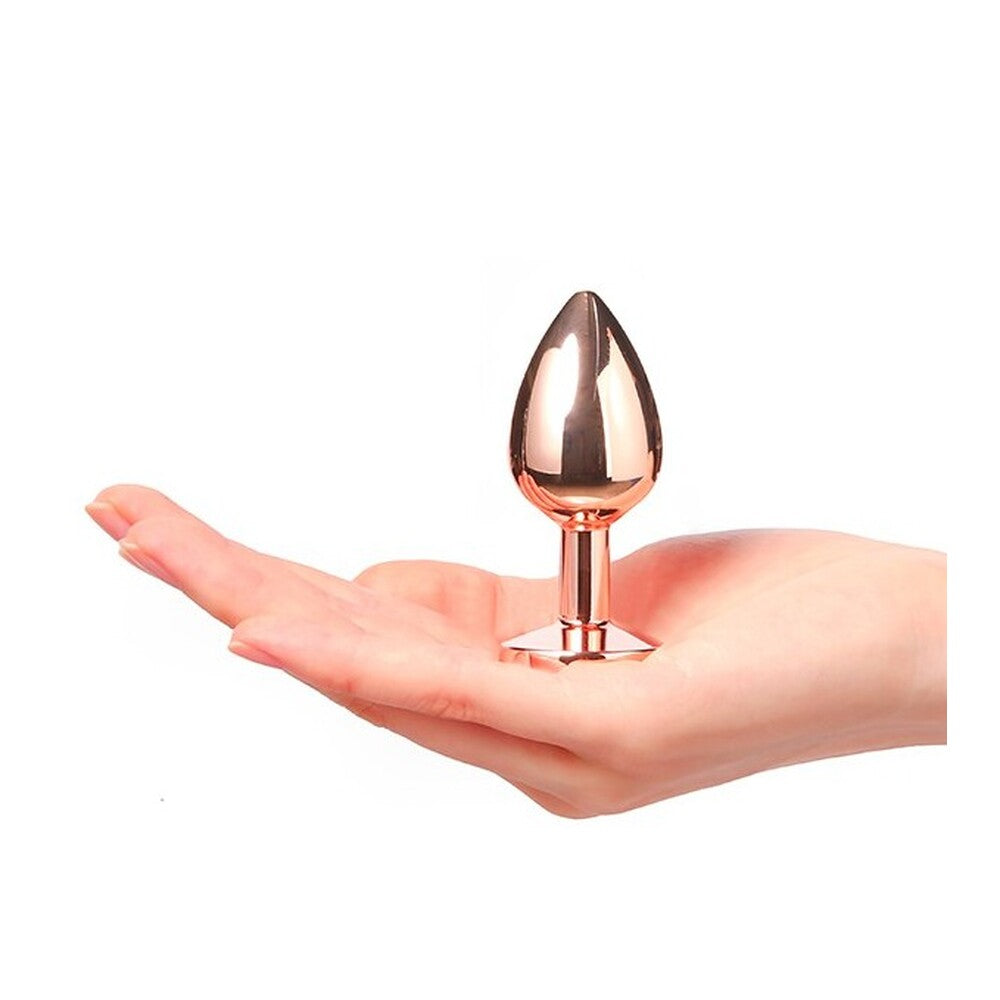 Dorcel Diamond Butt Plug Rose Gold Small > Anal Range > Jewel Butt Plugs