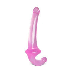 Double Fun Pink Strapless Strap On Dildo > Realistic Dildos and Vibes > Strapless Strap Ons