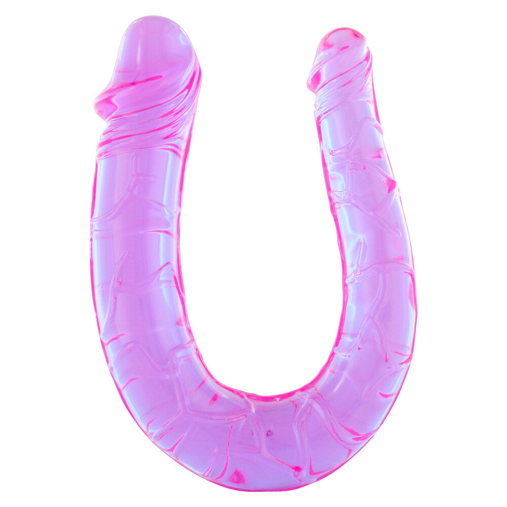 Double Mini Twin Head Jelly Penis Dildo Default Title > Realistic Dildos and Vibes > Double Dildos