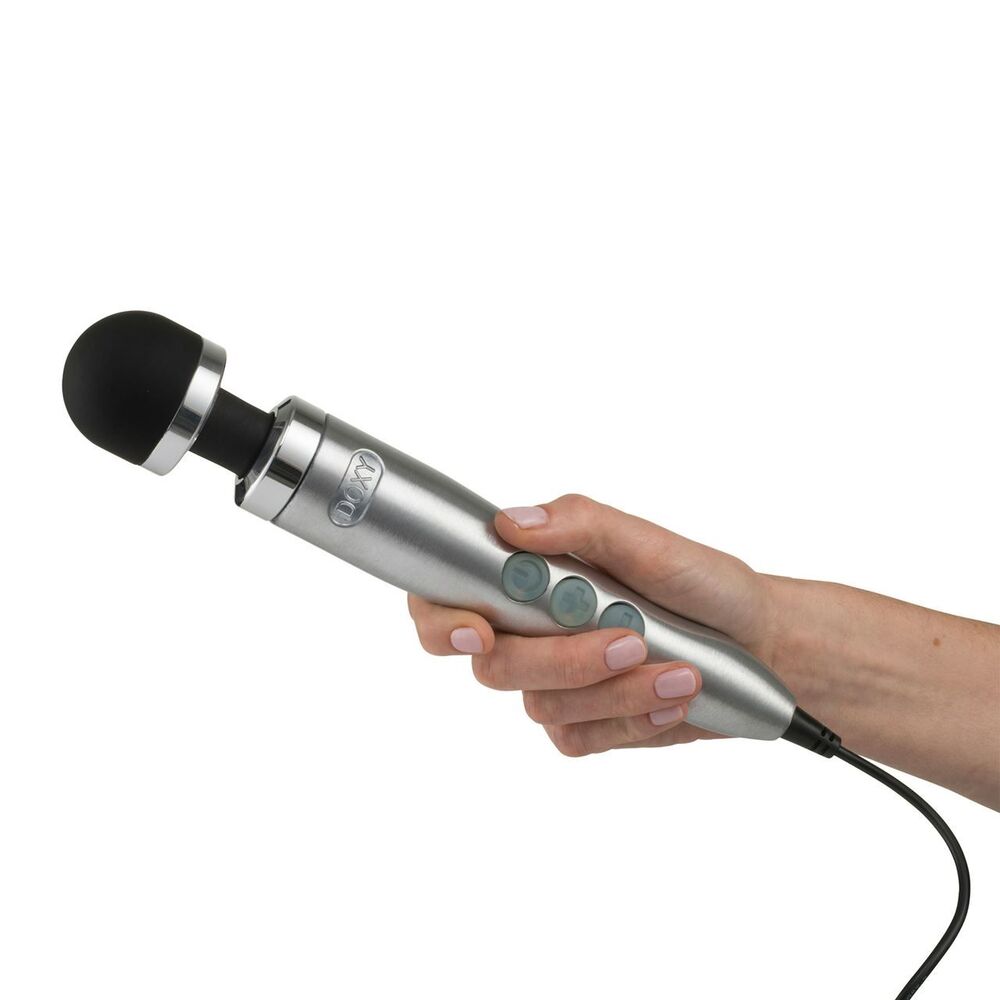 Doxy Wand Massager Number 3 Silver > Sex Toys For Ladies > Wand Massagers and Attachments