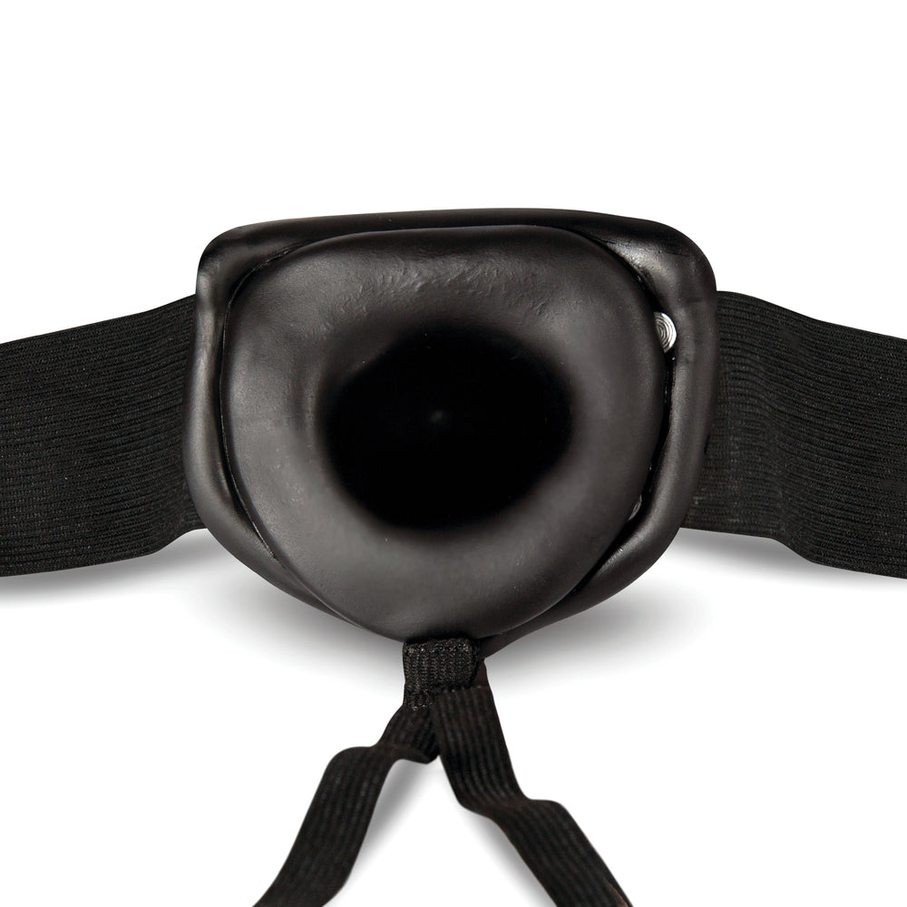 Dr. Skin Hollow Strap-On (Black) 6 Inch – Strap-On Dildo Secondary image
