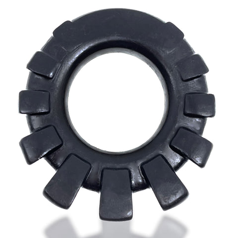 Oxball Cock-Lug Silicone Cockring Black for Comfortable Wear COCK RINGS