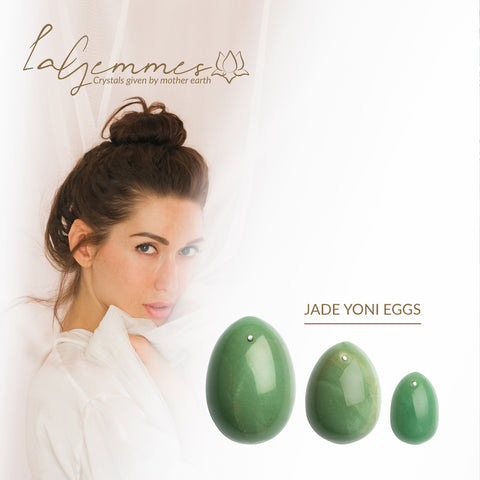 La Gemmes Yoni Egg Set Jade > Sex Toys For Ladies > Kegel Exercise