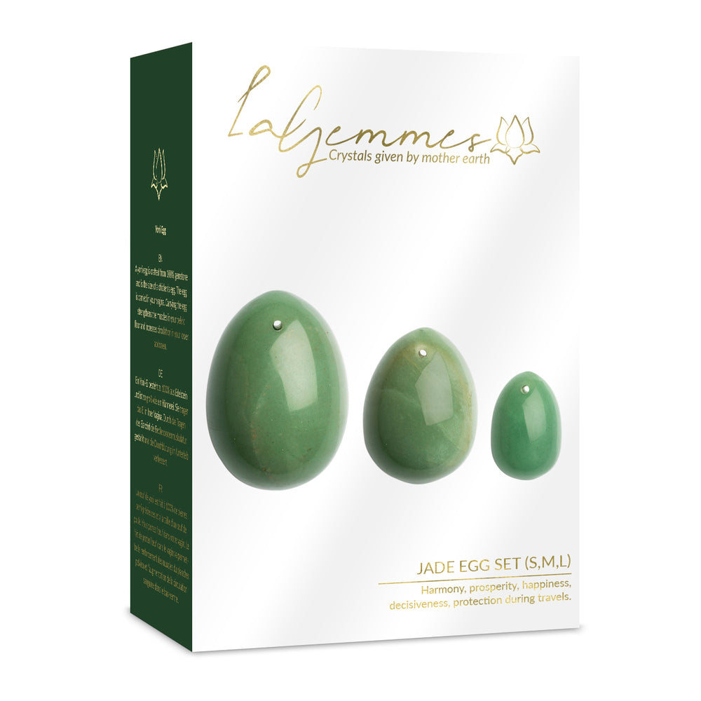 La Gemmes Yoni Egg Set Jade > Sex Toys For Ladies > Kegel Exercise
