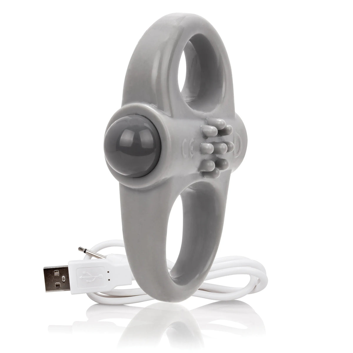 Screaming O Charged Yoga Rechargeable Dual Loop Stretchable Vibrating Cock Ring > Cock Ring > Vibrating