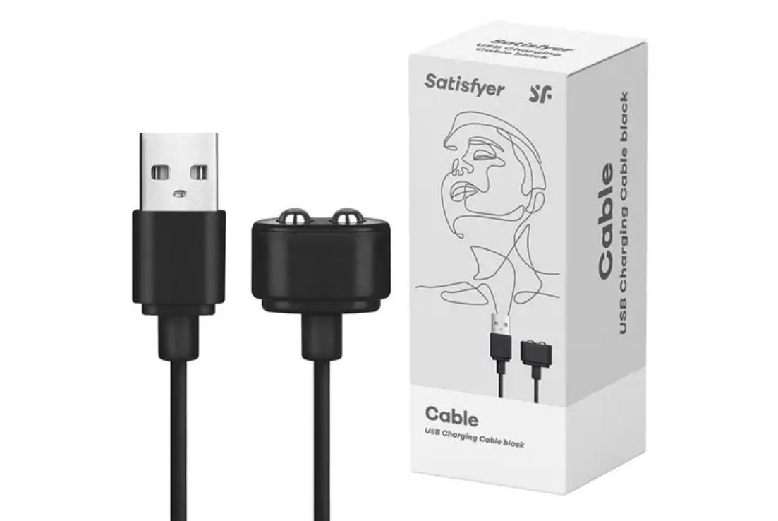 Satisfyer USB Charge Cable – Charging Accessory Compatible with Pleasure Products > Sex Toys > Replacement Parts