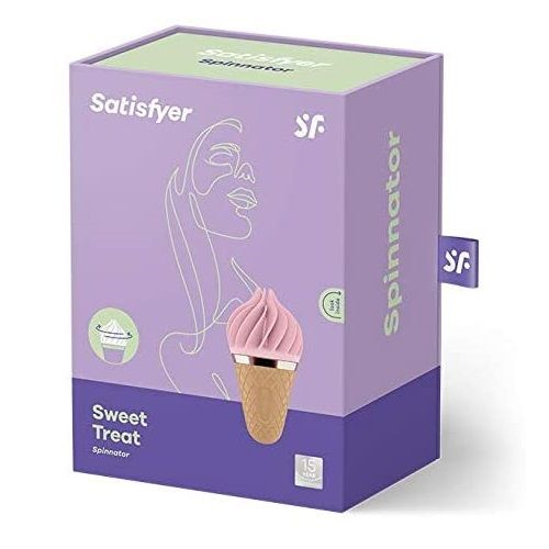 Satisfyer Sweet Treat Rotating Silicone Clitoral Vibrator Secondary image