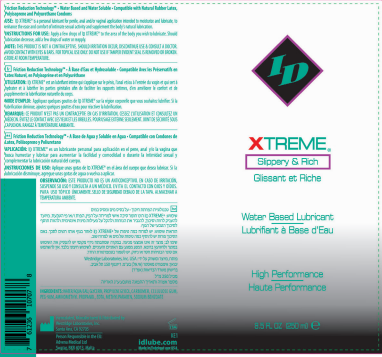 ID Xtreme Lube 250ml – High Performance Water-Based Intimate Lubricant > Lube > Water Based