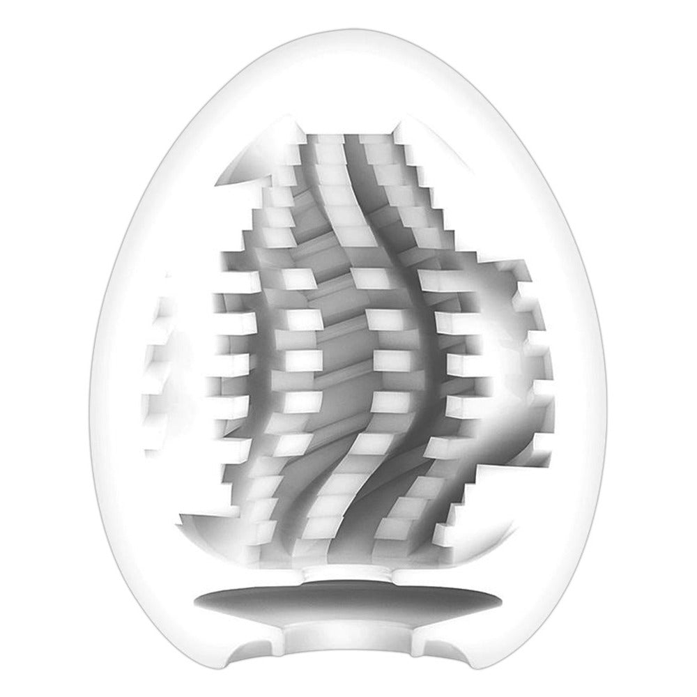 Tenga Tornado Egg Masturbator Compact Ribbed Stroker Strokers - Cup|Egg