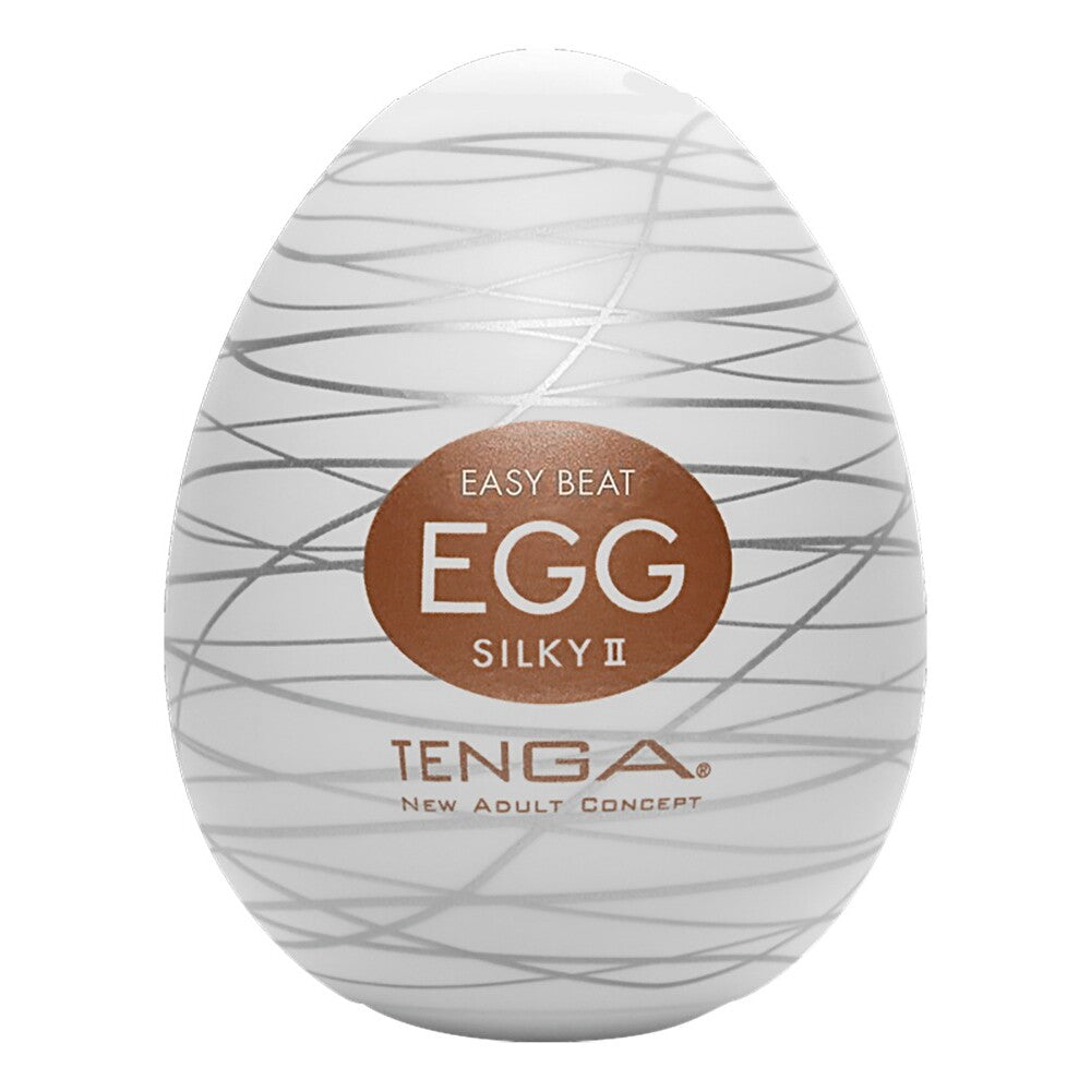 Tenga Silky Egg Pocket Masturbator Soft Stretch Sleeve Default Title Strokers - Cup|Egg