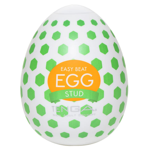 Tenga Stud Egg Textured Masturbator Compact Mini Sleeve Default Title Strokers - Cup|Egg