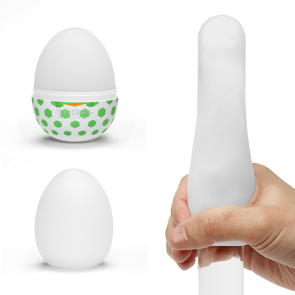 Tenga Stud Egg Textured Masturbator Compact Mini Sleeve Strokers - Cup|Egg