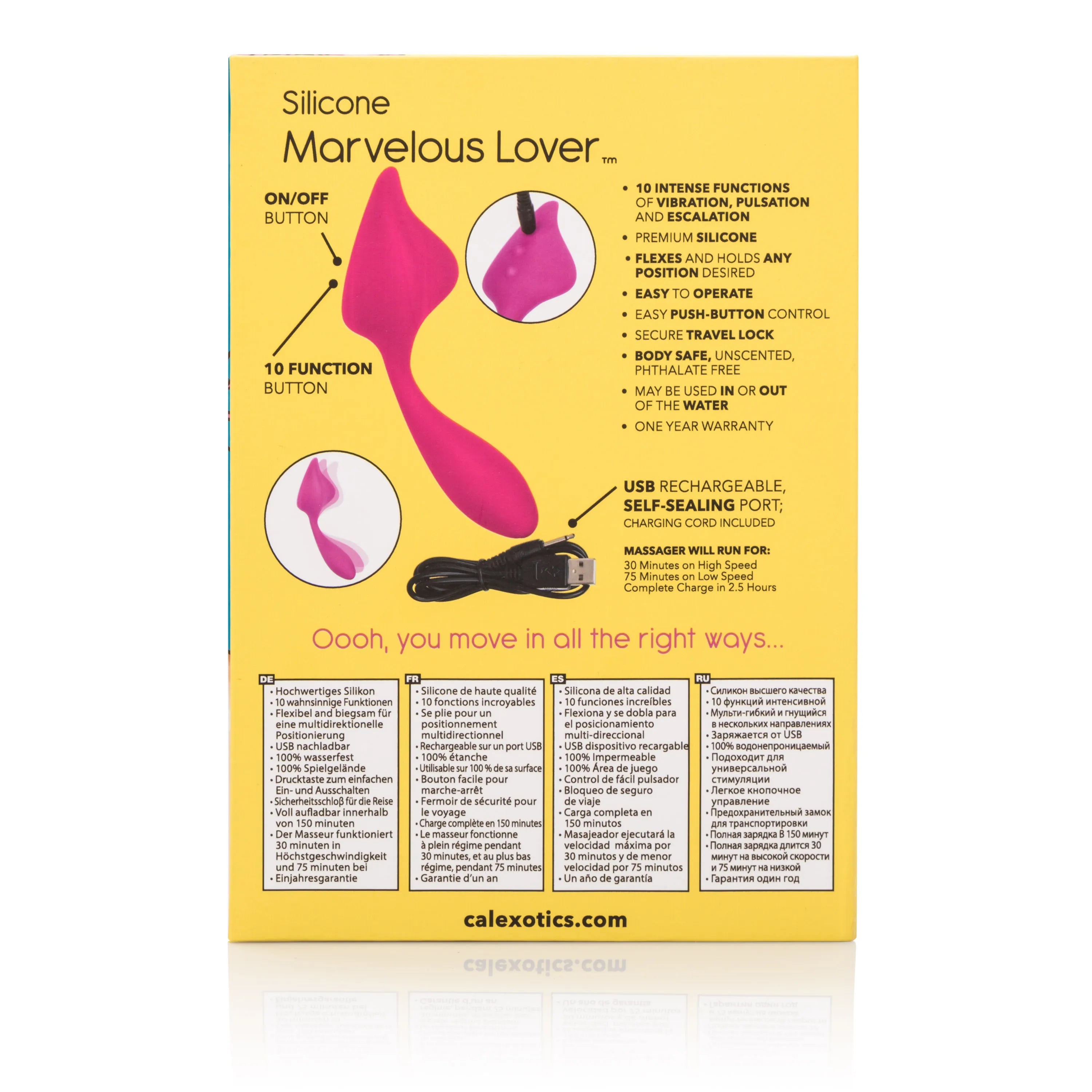 Mini Marvels Marvelous Lover – Silicone Vibrator with Travel Lock > Vibrators > Mini Vibrators