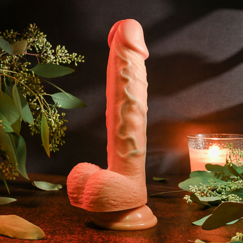 Evolved Realistic Dildo 8 Inch Light 21 Centimeter Dong Dongs Realistic