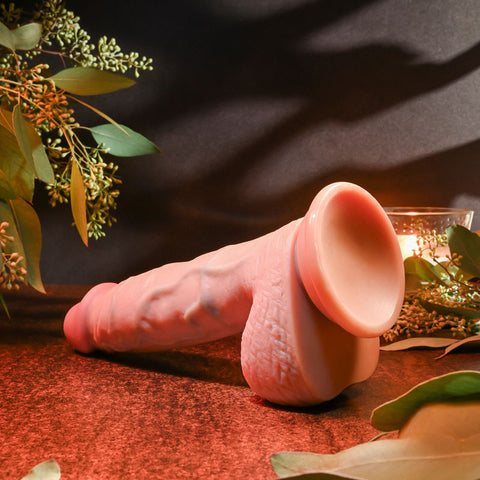 Evolved Realistic Dildo 8 Inch Light 21 Centimeter Dong Dongs Realistic