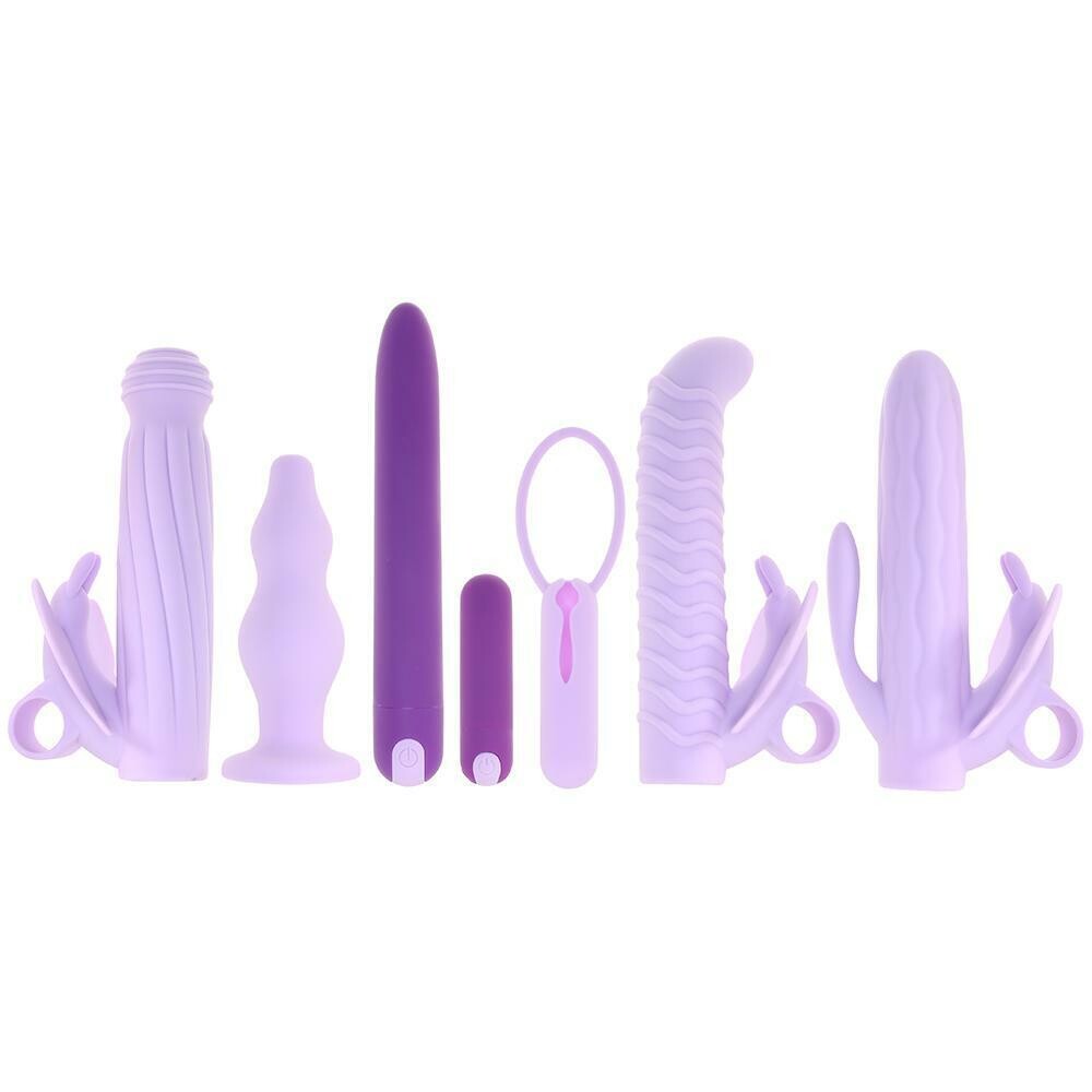 Evolved Lilac Desires Silicone Rechargeable Butterfly Kit Default Title > Sex Toys > Sex Kits