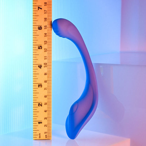 Evolved Anywhere Vibe USB Rechargeable Flexible Vibrator with Remote Couples Toys