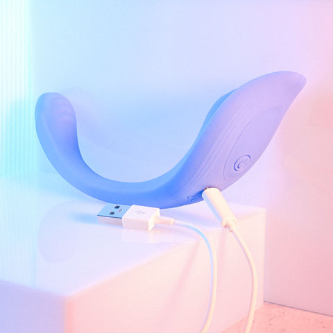 Evolved Anywhere Vibe USB Rechargeable Flexible Vibrator with Remote Couples Toys