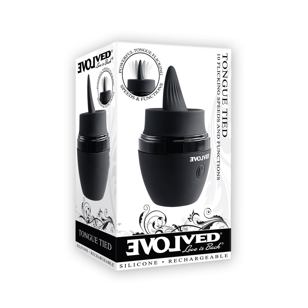 Evolved Tongue Tied Clitoral Stimulator Rechargeable > Sex Toys For Ladies > Clitoral Vibrators and Stimulators