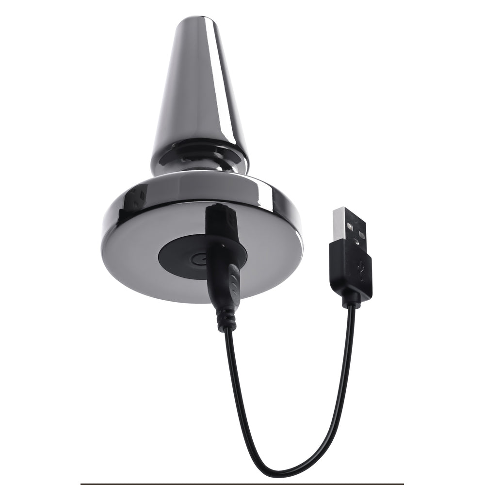 Evolved Beginner Vibrating Metal Plug Butt Plugs