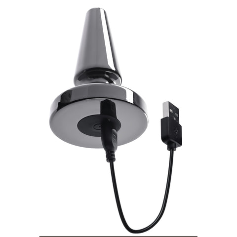 Evolved Beginner Vibrating Metal Plug Butt Plugs