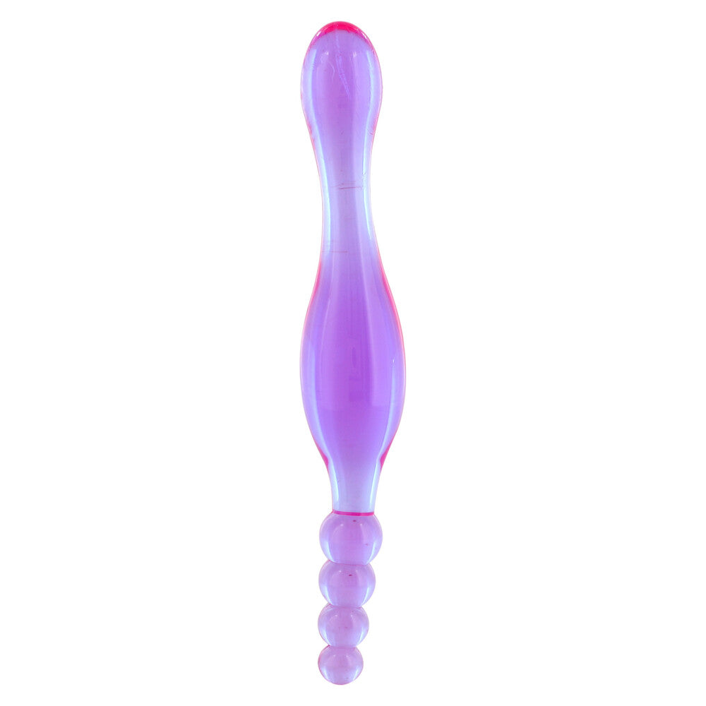 Smoothy Anal Prober Double-Tipped (Translucent Purple) 8 Inch – Anal Probe > Anal Range > Anal Probes