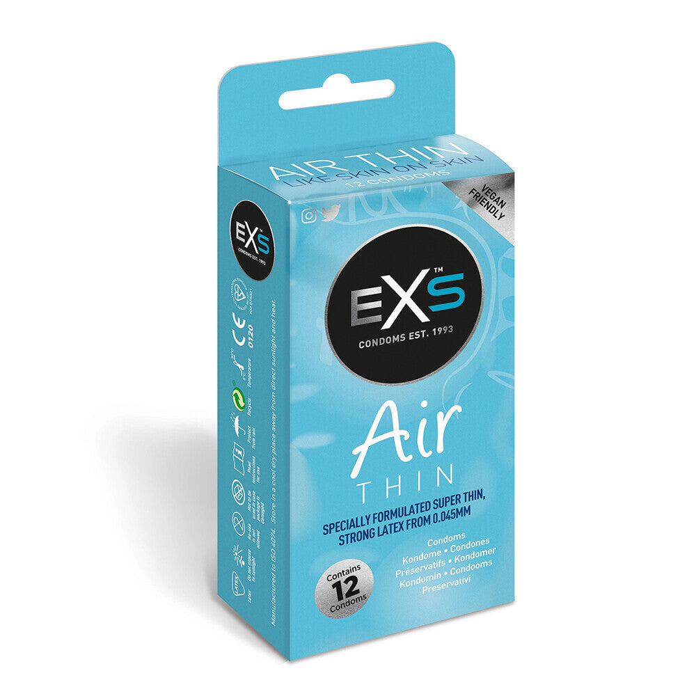 EXS Air Thin Condoms 12 Pack Default Title > Condoms > Ultra Thin