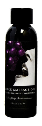 Edible Massage Oil Gushing Grape Flavored 59ml Bottle > Essentials > Massage Oil