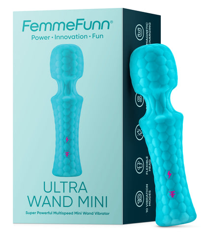 Ultra Wand Mini - Turquoise Electric Massager