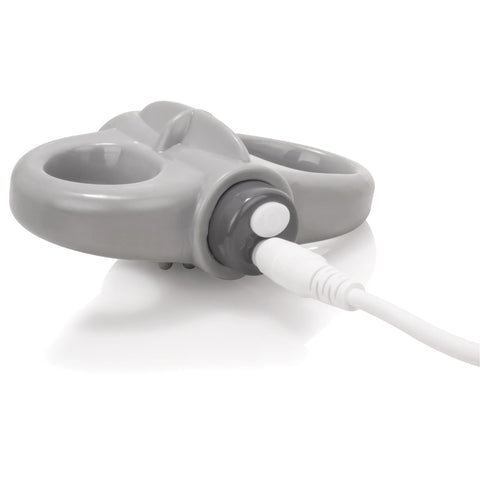 Screaming O Charged Yoga Rechargeable Dual Loop Stretchable Vibrating Cock Ring > Cock Ring > Vibrating