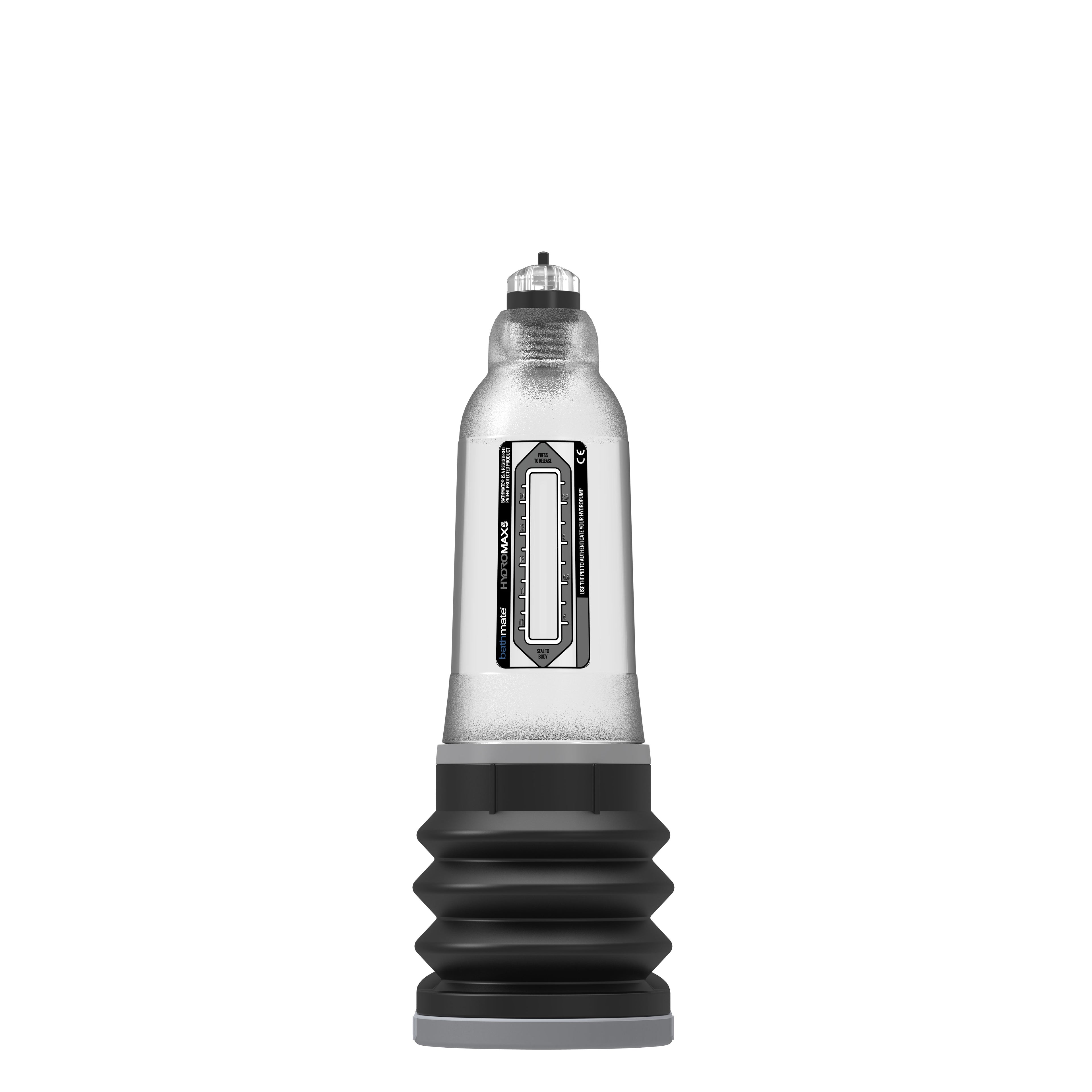 Bathmate Hydromax 5 Clear – Penis Pump for 3-5 Inch Length and 7.5-12.5 cm Diameter > Pumps > Penis Pumps