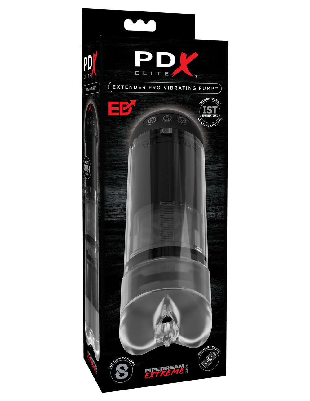 Extender Pro Vibrating Penis Pump – Adjustable Length Tube Penis Pump > Pumps > Penis Pumps Electric