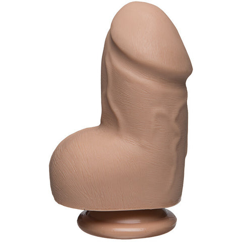 Extra Thick 6 Inch Vanilla Dildo With Realistic Balls Default Title Dongs Big