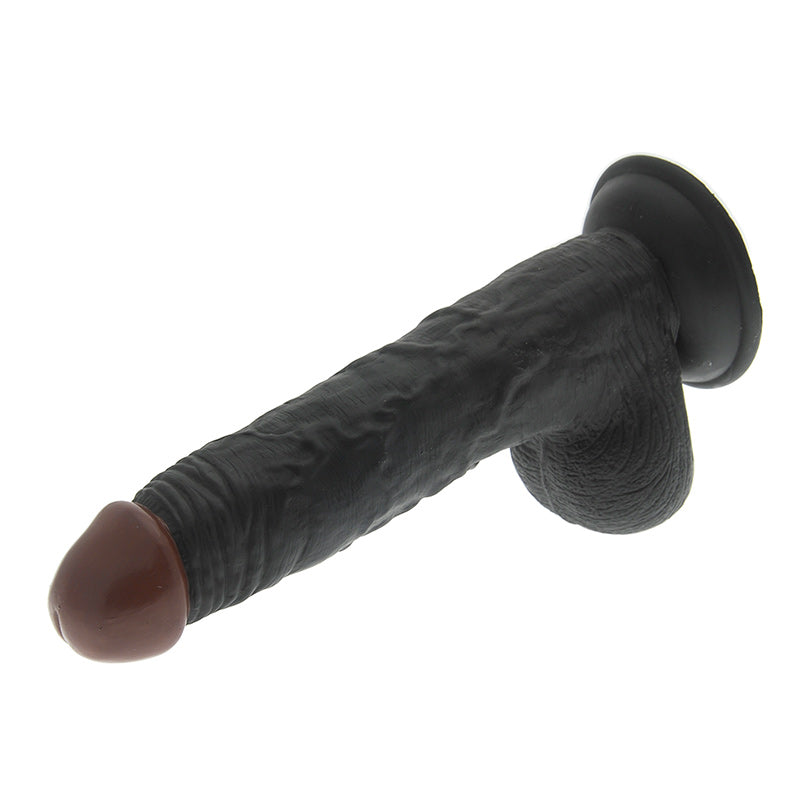 Hoodlum 8.5 Inch Realistic Black Dildo > Realistic Dildos and Vibes > Realistic Dildos