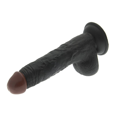 Hoodlum 8.5 Inch Realistic Black Dildo > Realistic Dildos and Vibes > Realistic Dildos