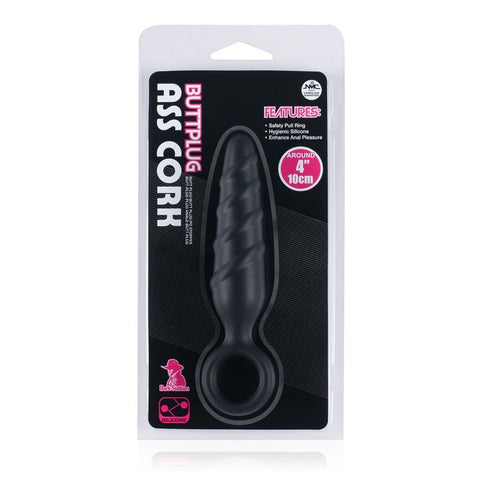 Dark Stallions Ass Cork 4 Inch Silicone Butt Plug > Anal Range > Butt Plugs