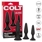 Colt Anal Trainer Kit – Graduated Silicone Anal Plug Set > Anal Range > Butt Plug Kits