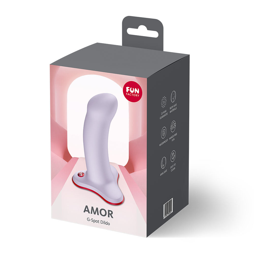 Fun Factory Amor – 13.5 cm Silicone Suction Base Dildo > Dildos > Slim Dildos