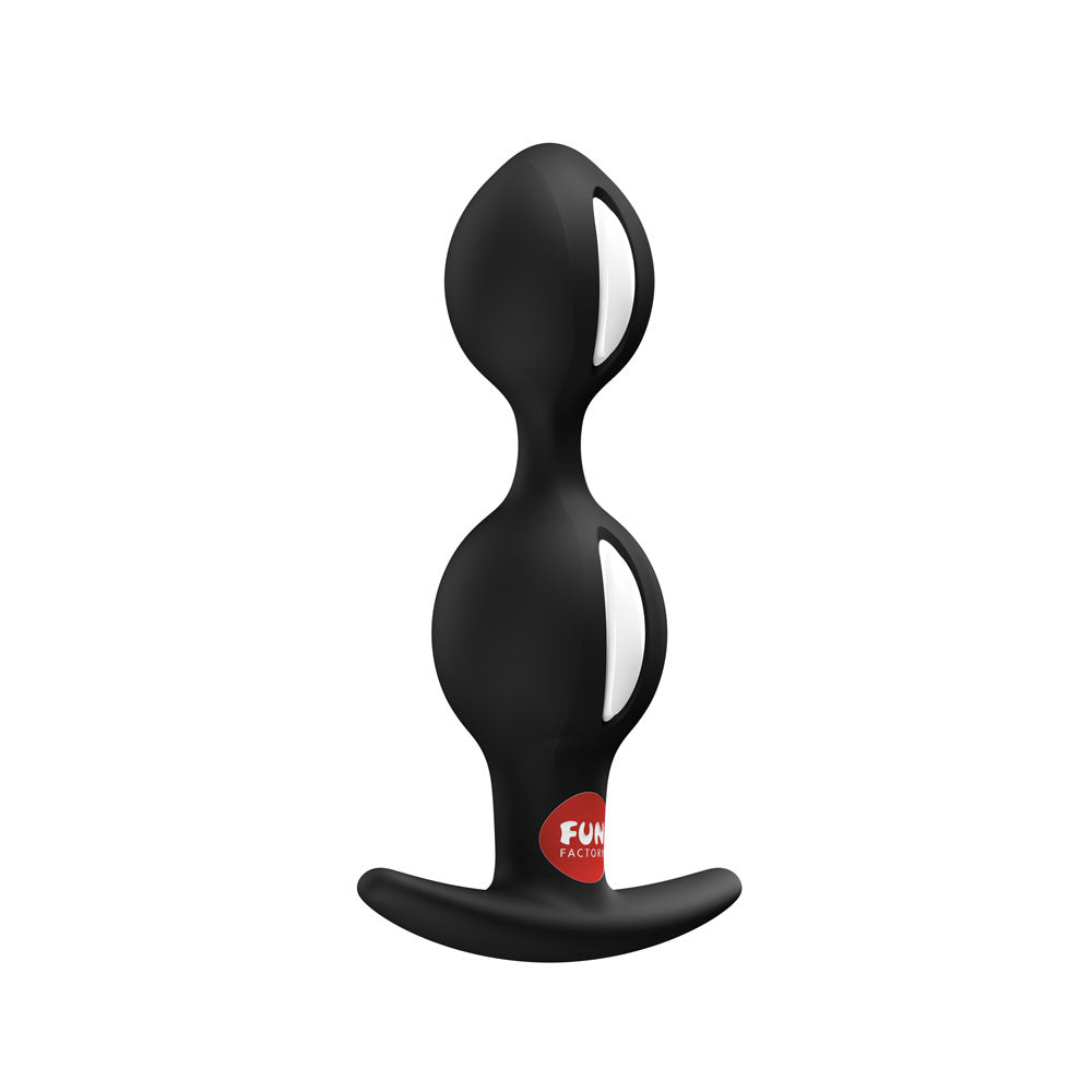 Fun Factory B Balls Duo – Weighted 13 cm Kegel Balls Pelvic Floor Trainer Black > Sex Toys For Ladies > Kegel Exercise Main image