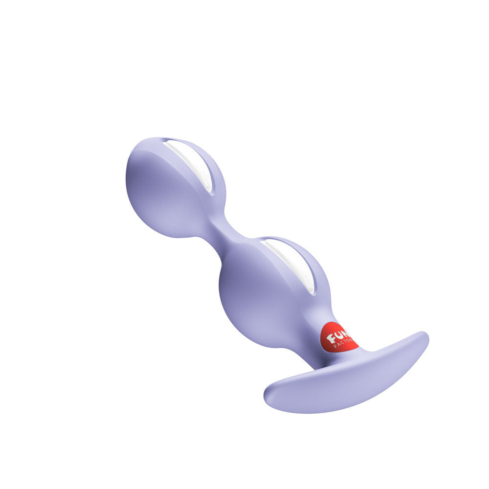Fun Factory B Balls Duo weighted anal balls butt plug Purple