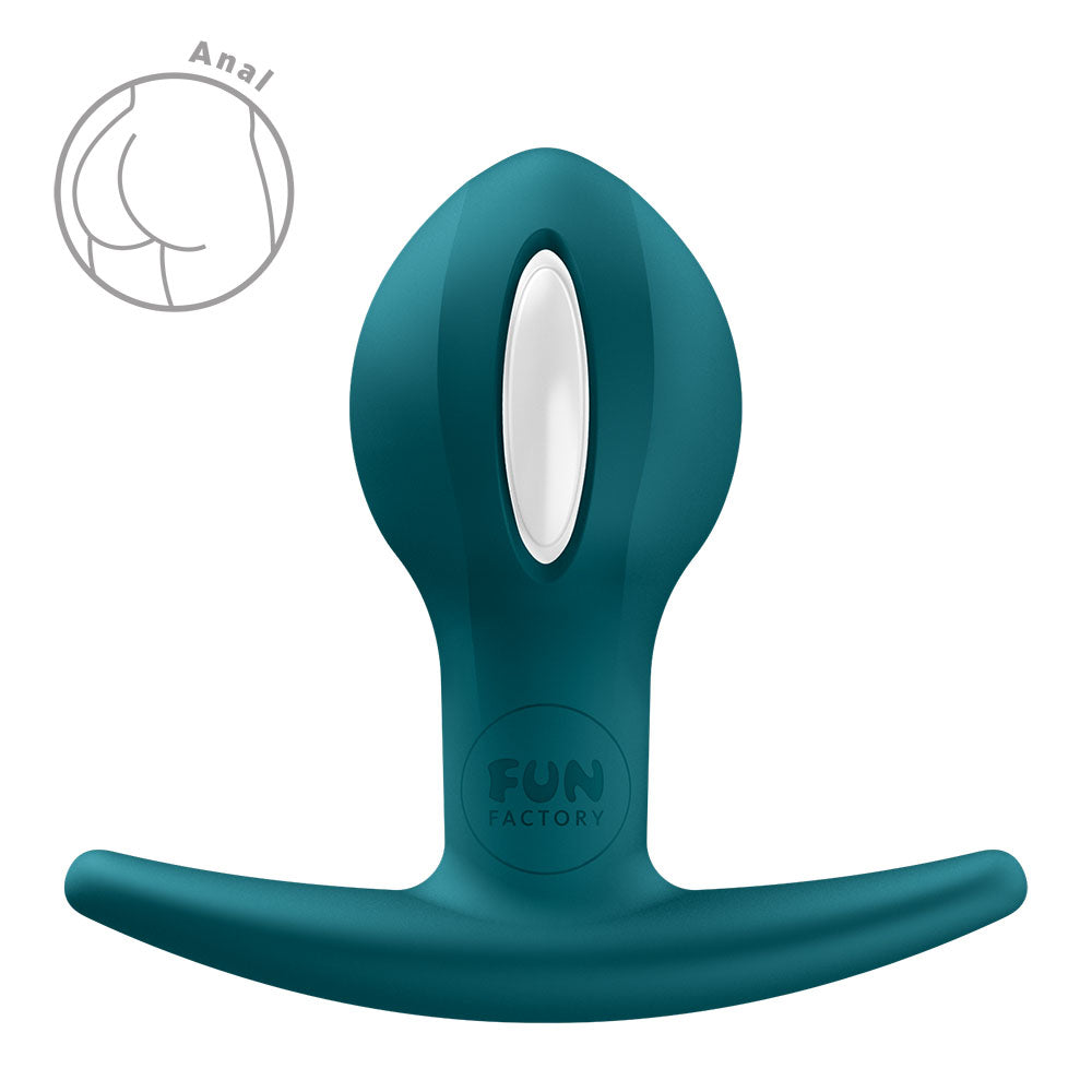 Fun Factory B Balls Uno 7.3 cm Weighted Silicone Butt Plug > Anal Range > Butt Plugs