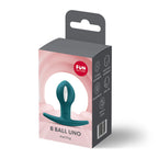 Fun Factory B Balls Uno 7.3 cm Weighted Silicone Butt Plug > Anal Range > Butt Plugs