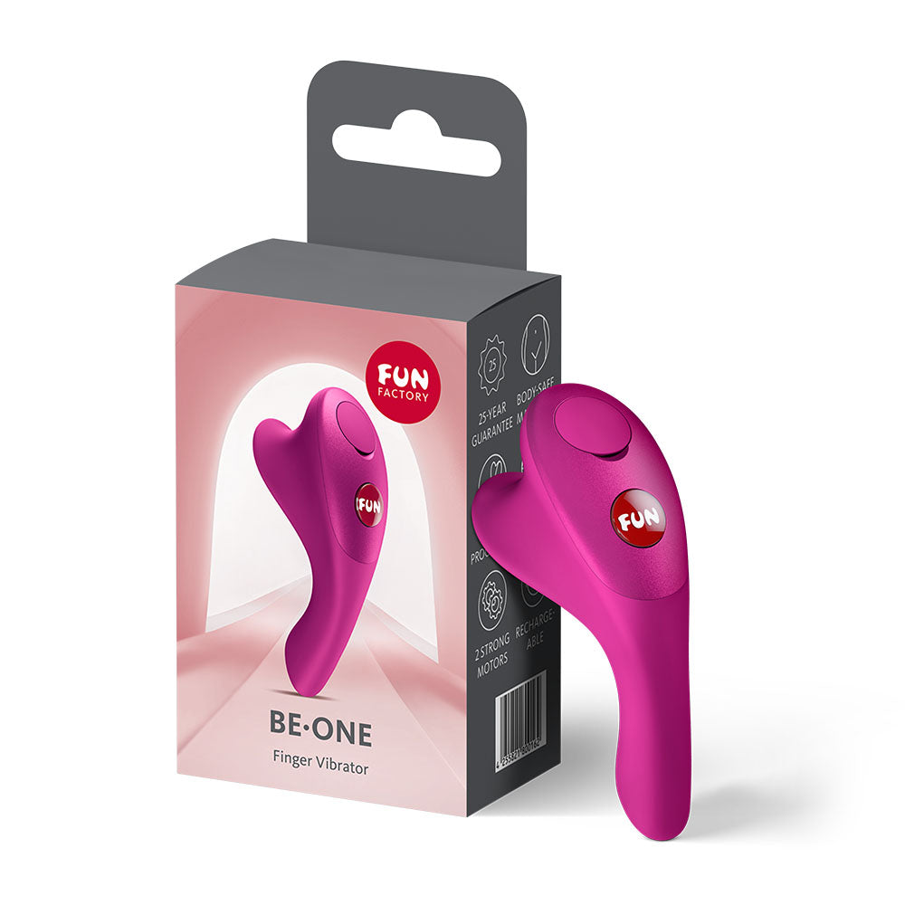 Fun Factory BE-ONE Finger Vibrator Magenta