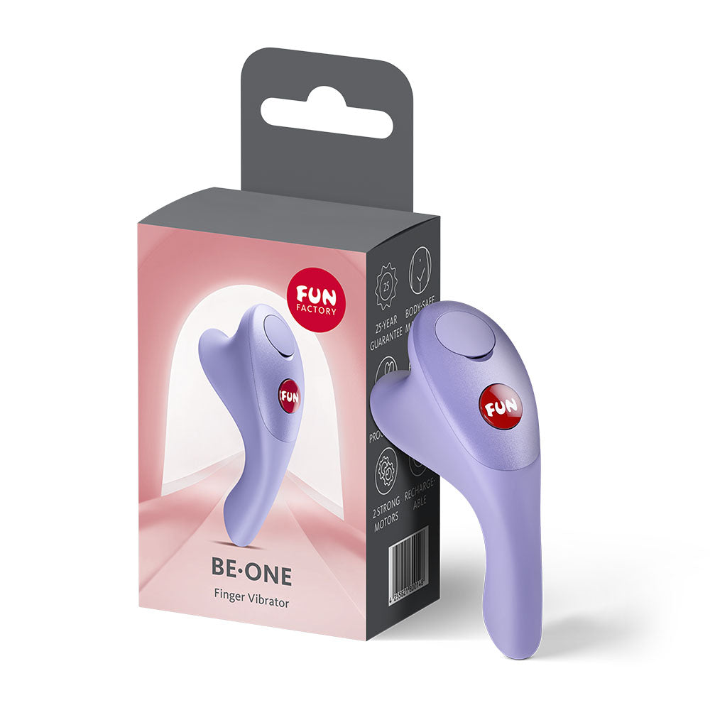 Fun Factory BE-ONE Finger Vibrator Purple