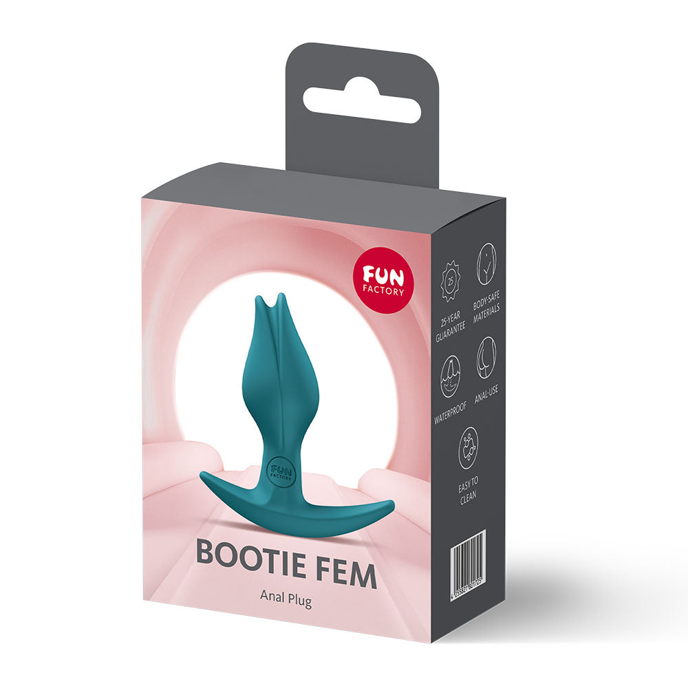 Fun Factory Bootie Fem 8.5 cm Slim Silicone Butt Plug > Anal Range > Butt Plugs