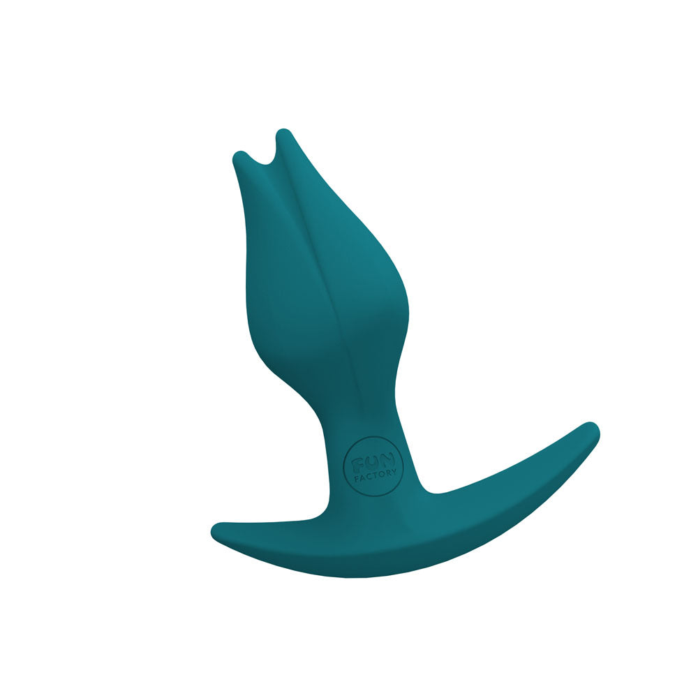 Fun Factory Bootie Fem 8.5 cm Slim Silicone Butt Plug Aquamarine > Anal Range > Butt Plugs