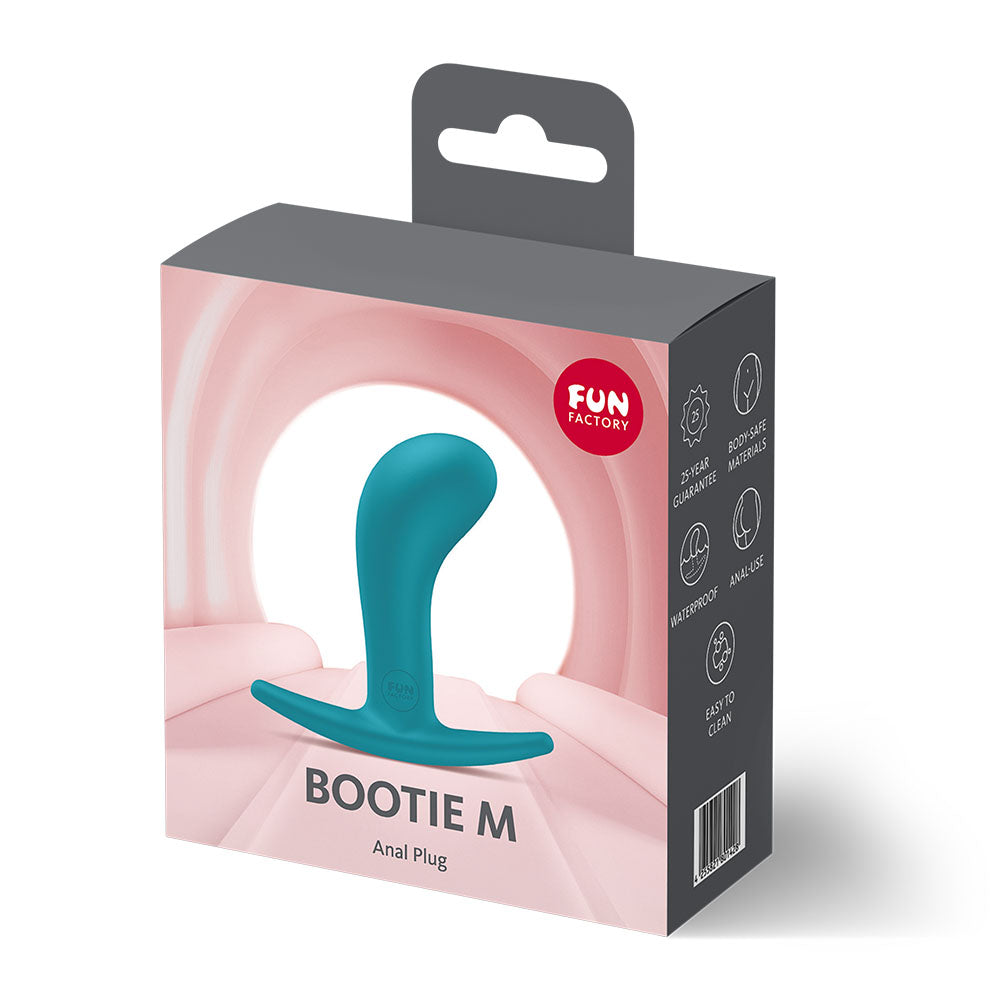 Fun Factory Bootie M 9.4 cm Medium Silicone Butt Plug > Anal Range > Butt Plugs