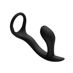 Fun Factory Bootie Ring 14.7 cm Silicone Butt Plug with Cock Ring Black > Anal Range > Butt Plugs
