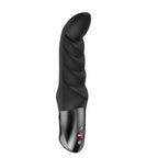 Fun Factory Abby G – Ribbed Silicone 18.8 cm G-Spot Vibrator Black > Sex Toys For Ladies > G-Spot Vibrators